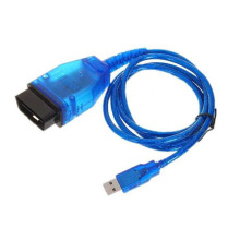 VAG Kkl USB 409 + FIAT ECU exploración OBD diagnóstico cable